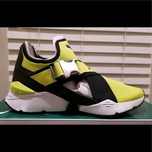 puma muse cut out yellow